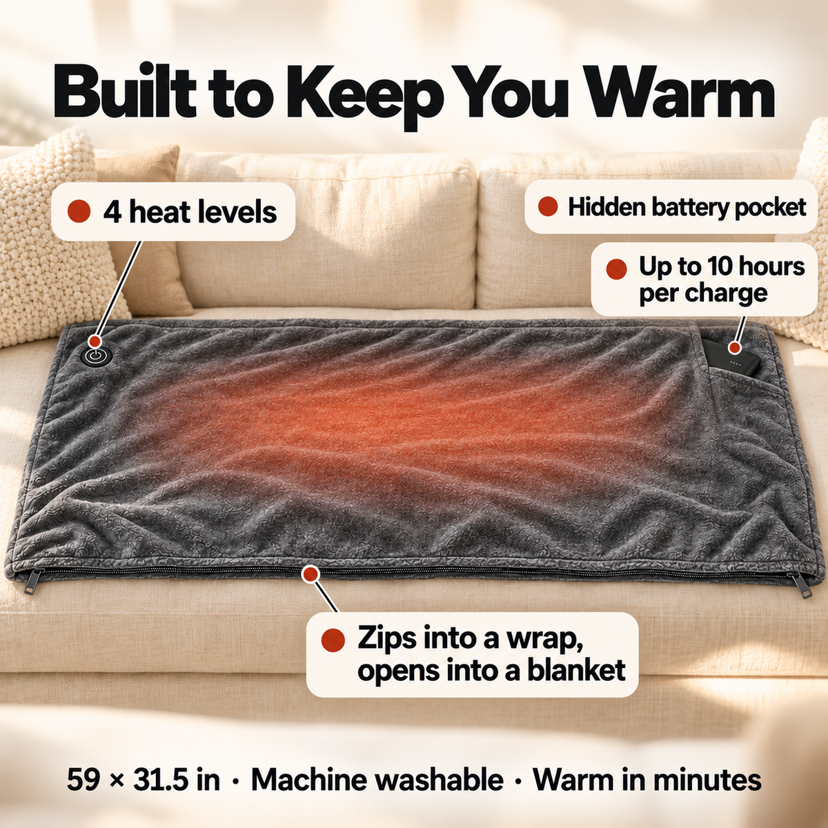 StayWarm™ Heated Wrap