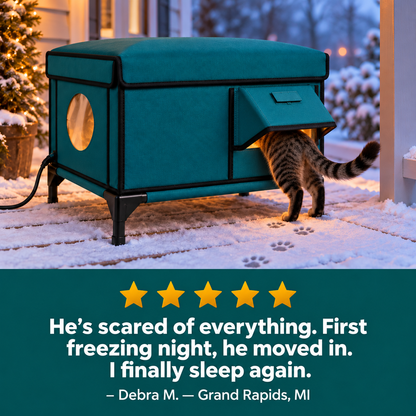 Zuvora™ Heated Cat House
