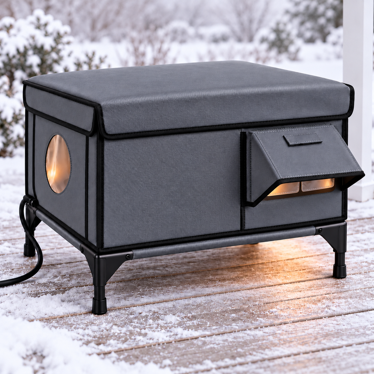 Zuvora™ Heated Cat House