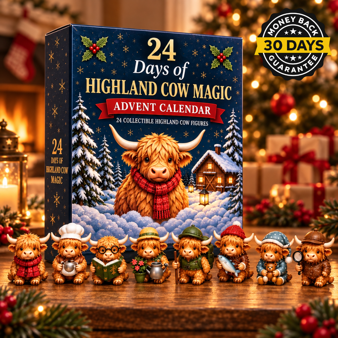 Highland Cow Advent Calendar